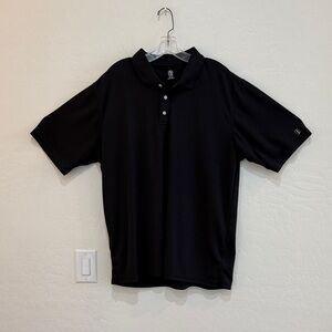 PGA Tour Black Polo Shirt